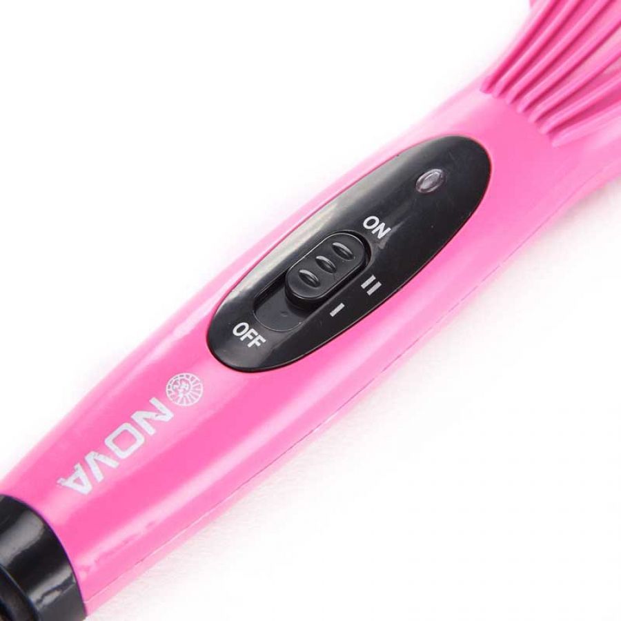 Nova 2in1 Hair Straightener Comb Brush NHC-8810